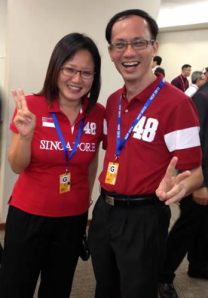 Proudly wearing our age for Singapore's 48th National Day